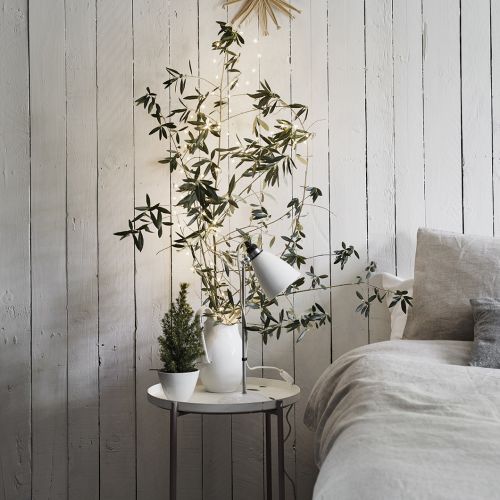 sypialnia boże narodzenie dekoracje