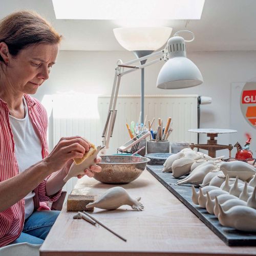 ceramiczne ptaszki