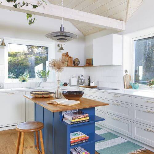 dom skandynawski wyspa kuchenna