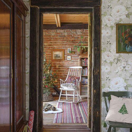 stary dom w bieszczadach