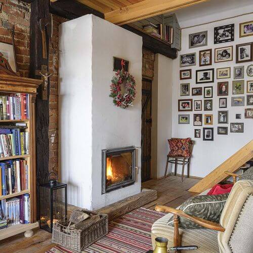 stary dom w bieszczadach