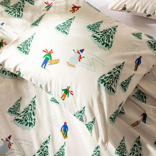 sypialnia boże narodzenie dekoracje