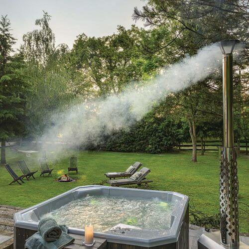 siedlisko w sadzie pod warszawą