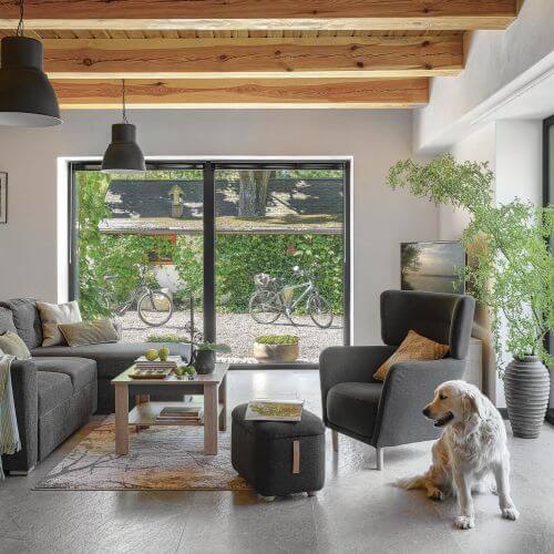 siedlisko w sadzie pod warszawą