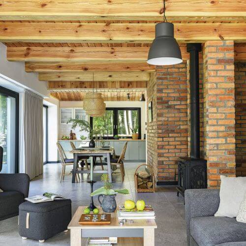 siedlisko w sadzie pod warszawą