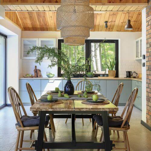 siedlisko w sadzie pod warszawą