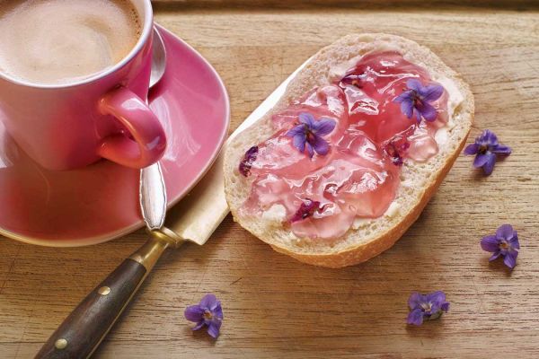 Konfitura z fiołków