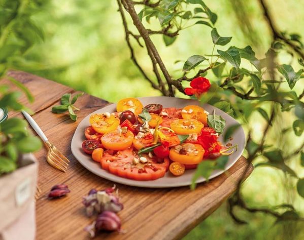 Pomidory w słodkim sosie miso