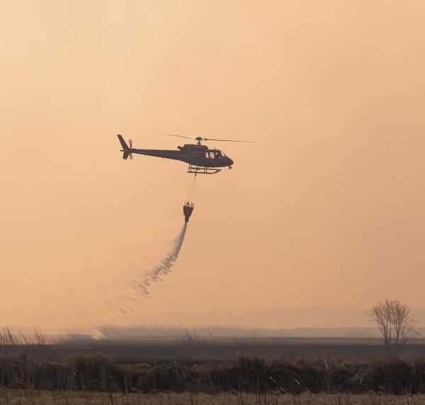 biebrzański park narodowy pożar