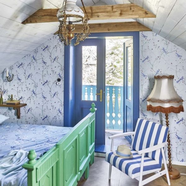 najpiekniejsze sypialnie styl rustykalny