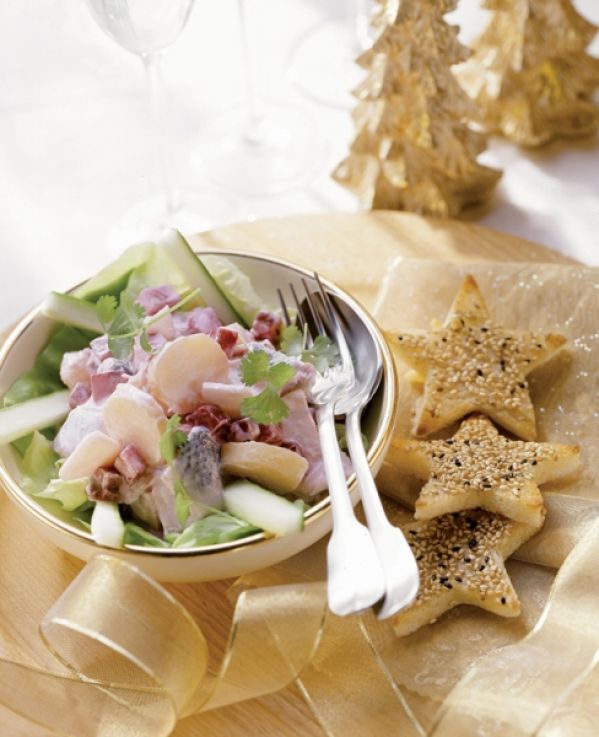 Sałatka z wędzonego śledzia z buraczkami