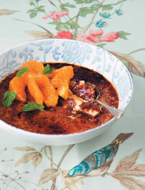 Crème brûlée z pomarańczą