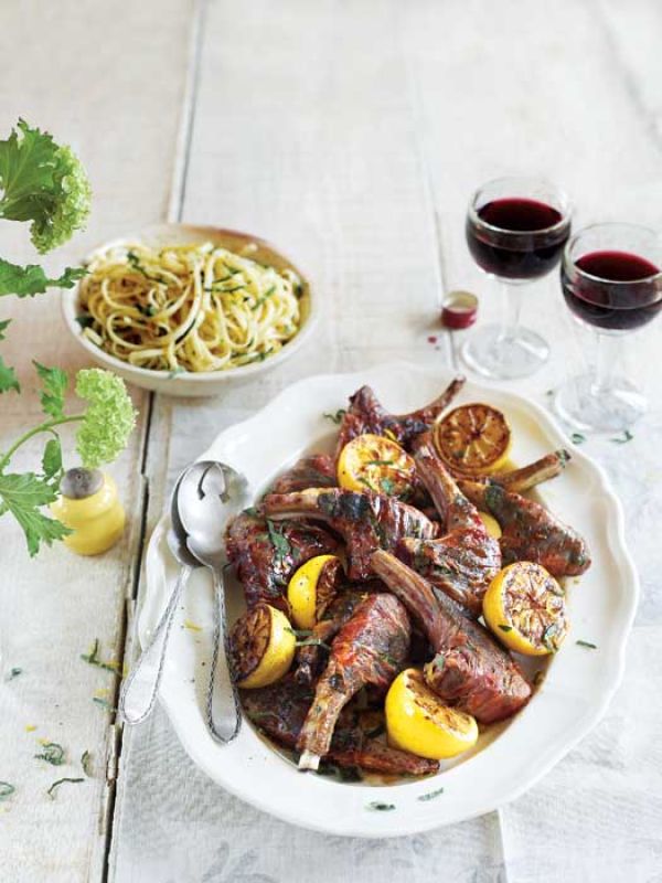 Cytrynowe kotlety jagnięce