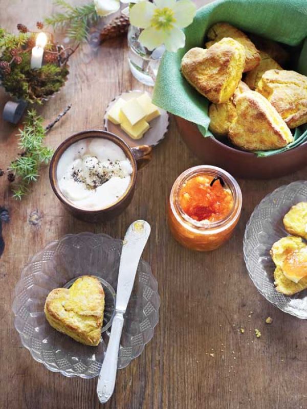 Szafranowe bułeczki