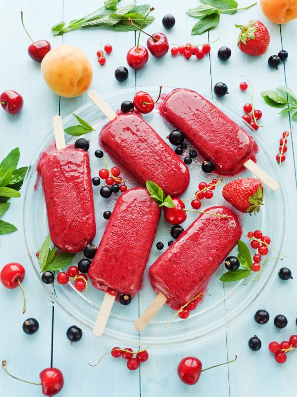 domowe lody porzeczkowe