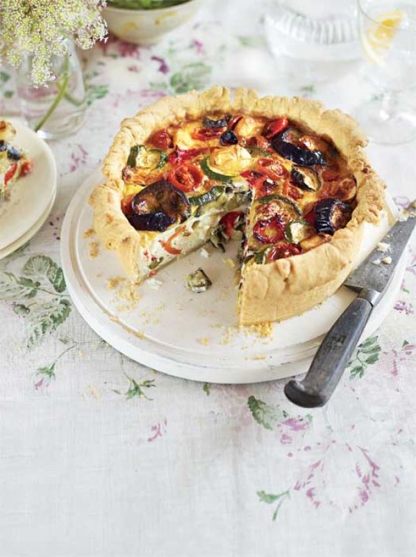Tarta Ratatouille
