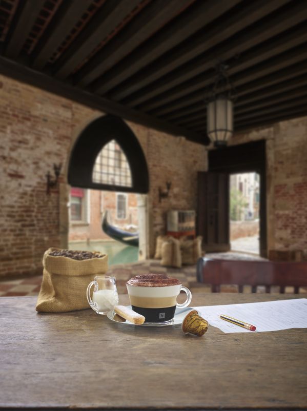 Cappuccino w stylu deseru Tiramisu, Nespresso nowa kolekcja kaw Ispirazione Italiana
