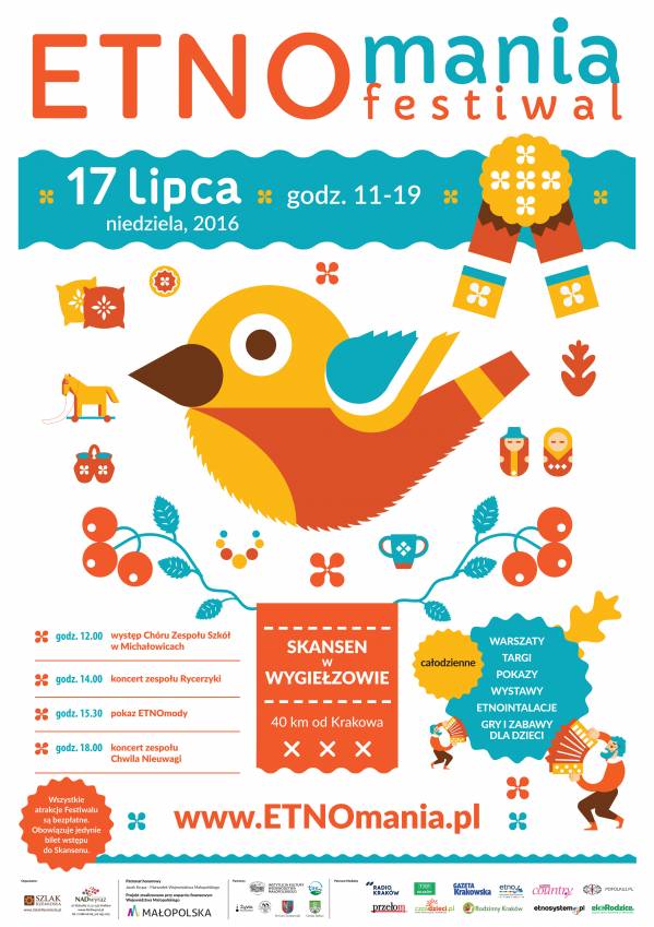 Festiwal ETNOmania 2016 - szósta edycja! Festiwal ETNOmania 2016 - szósta edycja!