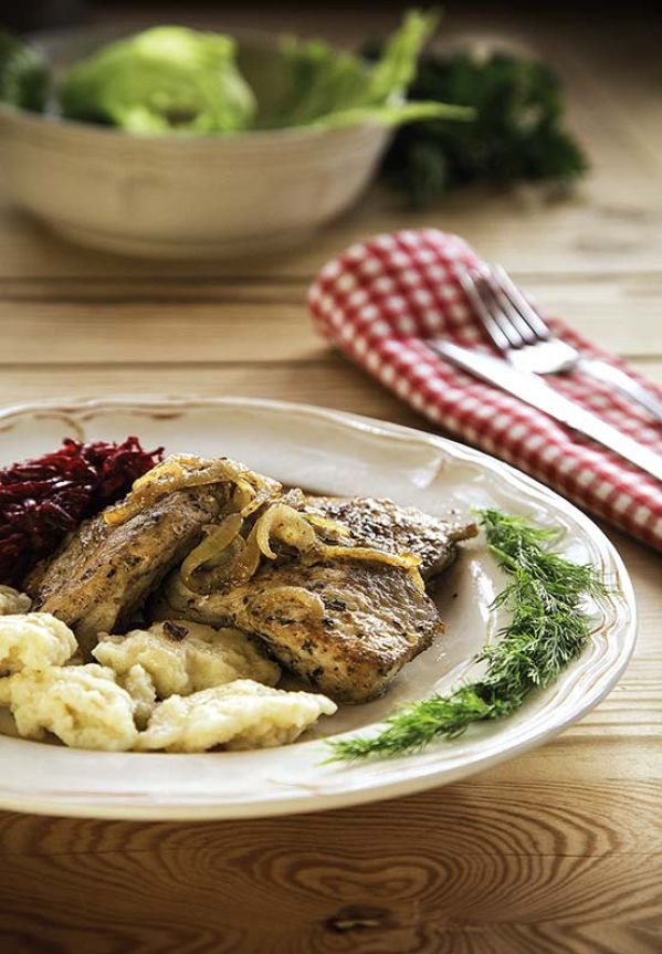 Młode żeberka wieprzowe