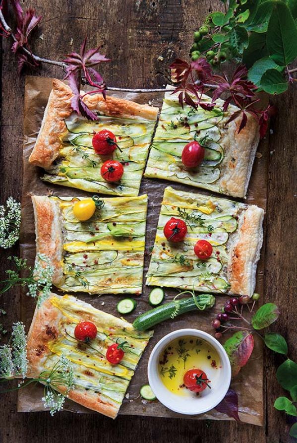 Tarta z kozim serkiem