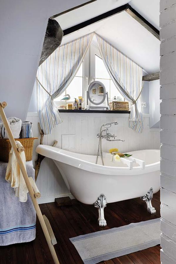 łazienka w stylu country