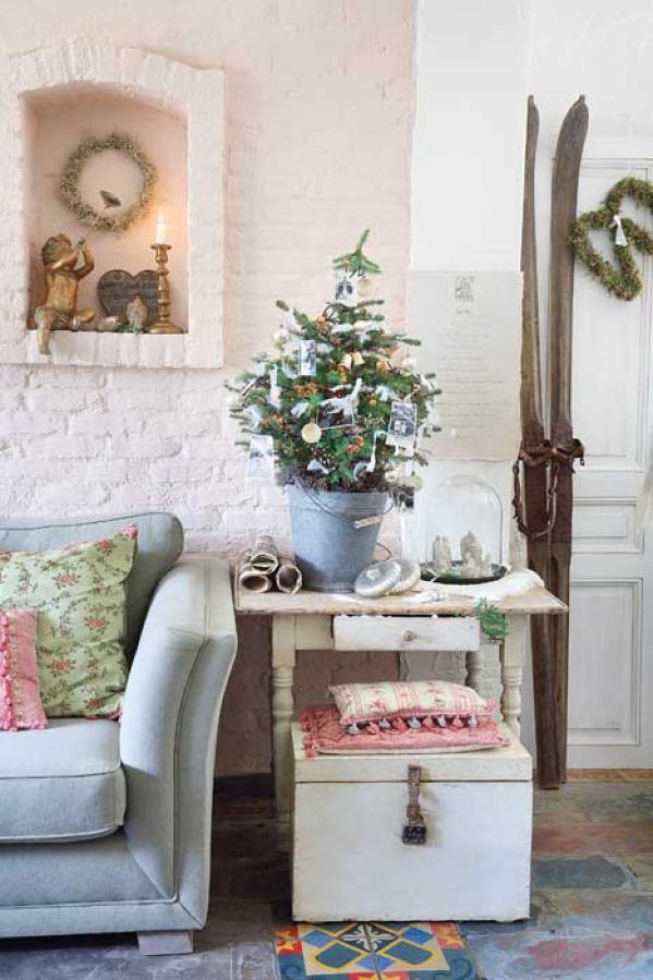 Święta skarbów: dekoracje świąteczne w sielskim stylu