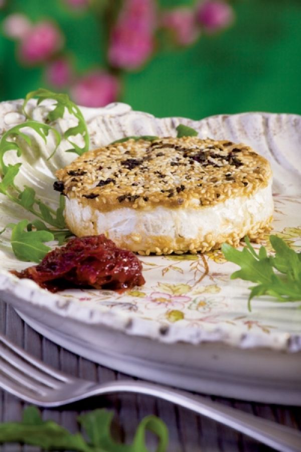 Serki w różanej panierce