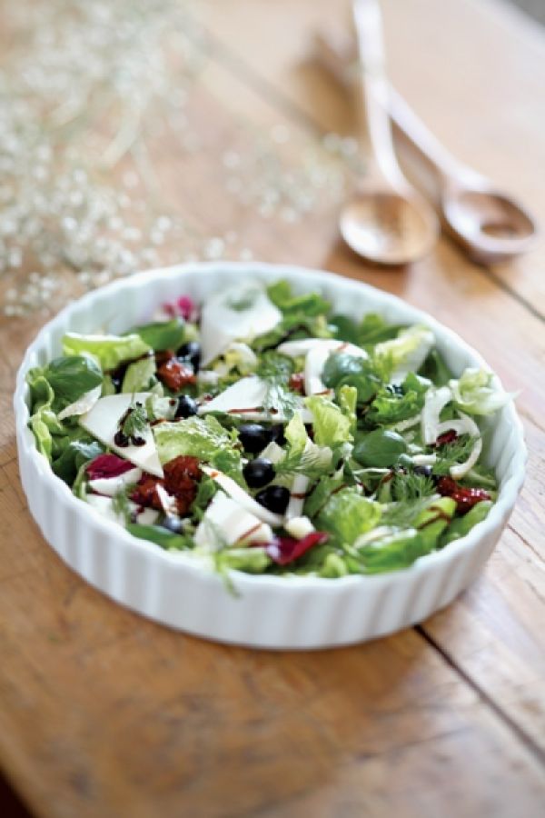 Sałatka z kozim serem