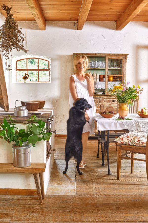 salon w stylu prowansalskim