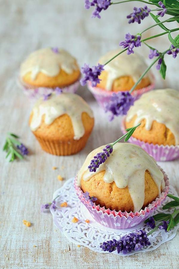 Lawendowe babeczki