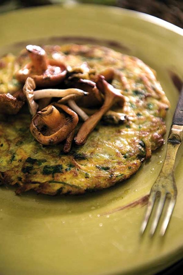 Pomysł na letnie śniadanie – omlet z kurkami