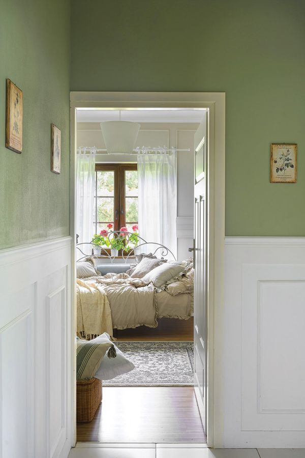 Sielskie życie za miastem - dom urządzony między shabby chic a klasyką angielską dom w stylu shabby chic