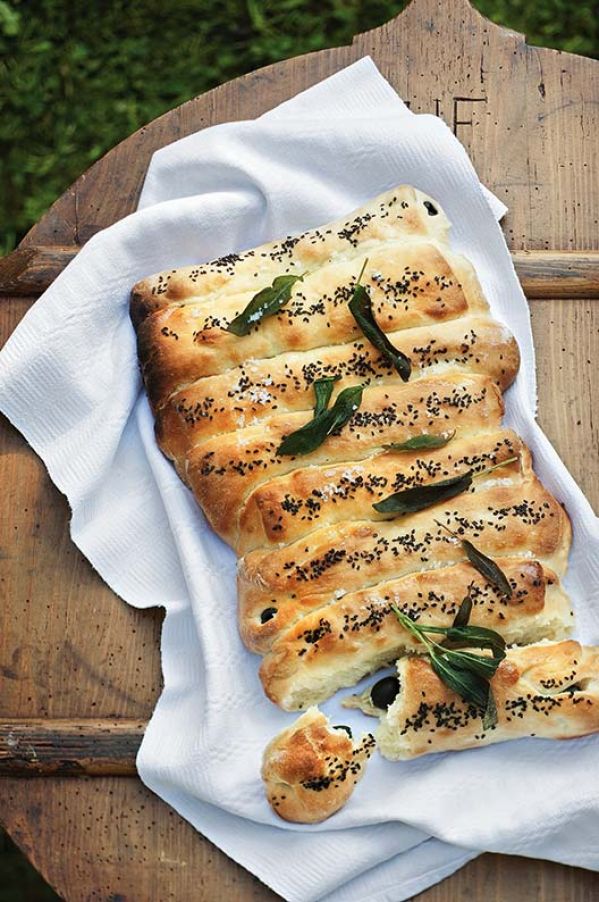 Focaccia oliwkowa