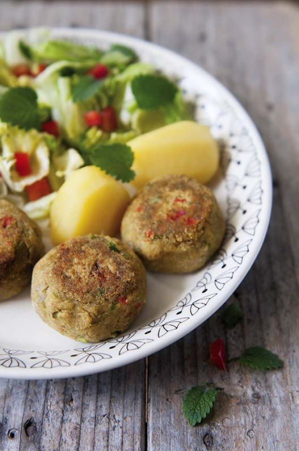 Klopsy z soczewicy i warzyw