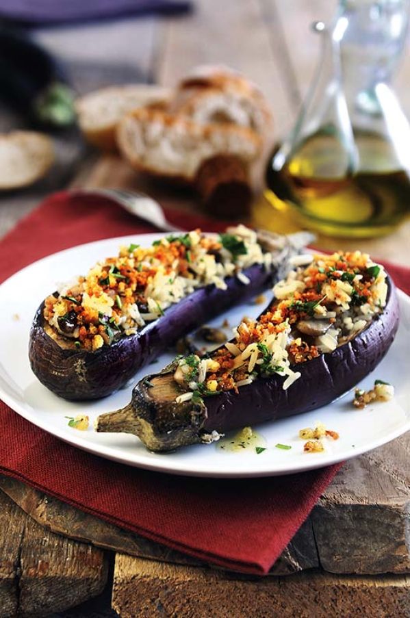 Faszerowane bakłażany