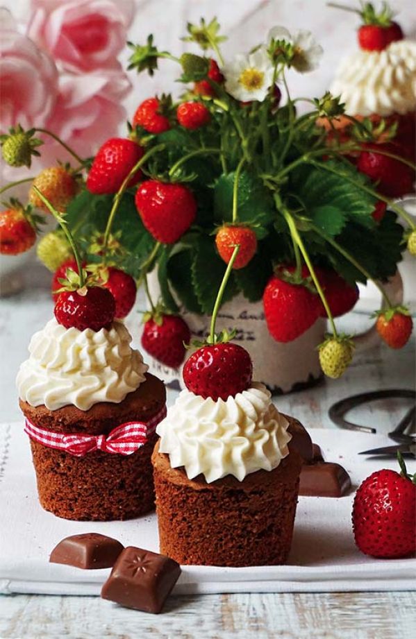 Babeczki podwójnie czekoladowe