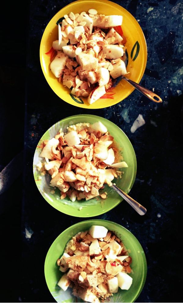 Jaglanka pod jabłkową kołderką