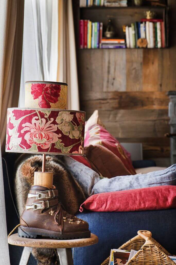 dodatki do salonu rustykalnego