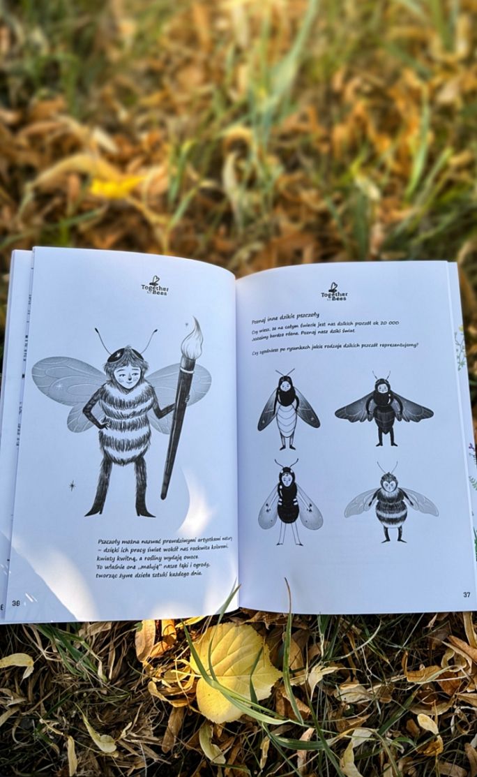 Bee Wild Collection artystyczno-edukacyjna kolekcja o historii dzikich pszczół