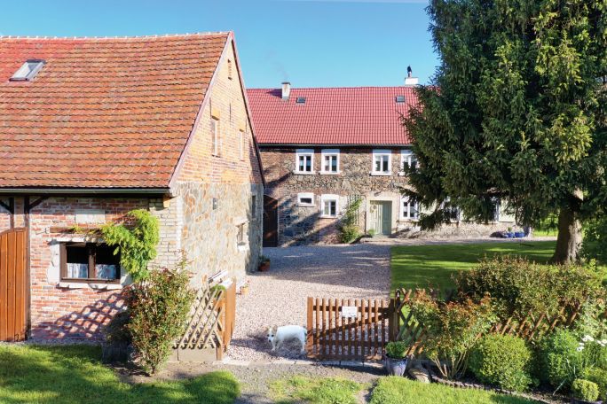 dom w stylu rustykalnym