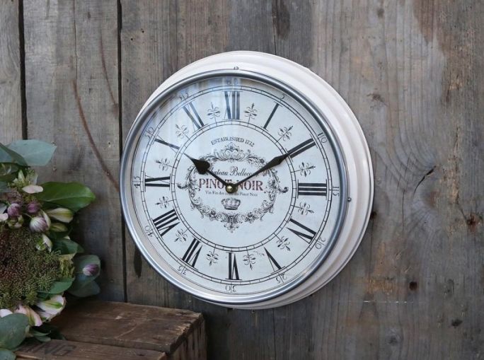 zegar shabby chic