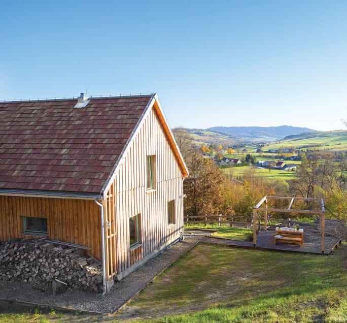nowoczesna stodoła bieszczady