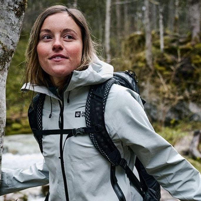 Przeciwdeszczowa kurtka damska Jack Wolfskin Tapeless 2.0