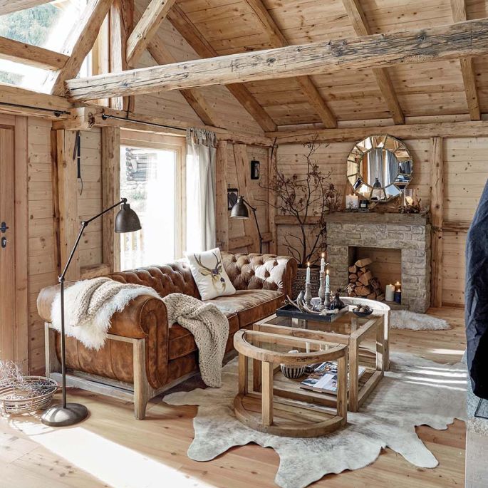 sofa styl rustykalny