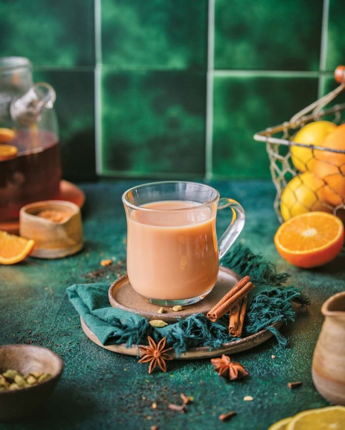 Przepis na masala chai ze skórką pomarańczy