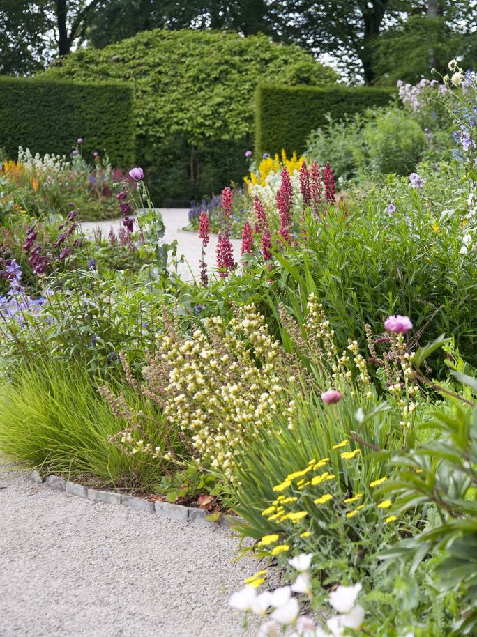 ogród wiejski aranżacje