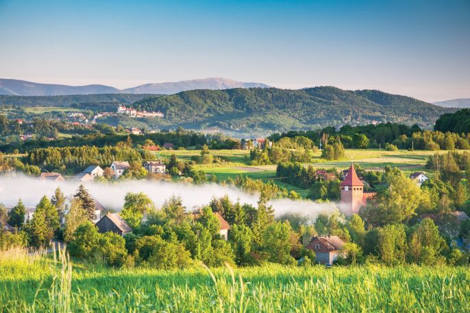 Zapierające dech w piersiach widoki to jeden z największych atutów tej lokalizacji