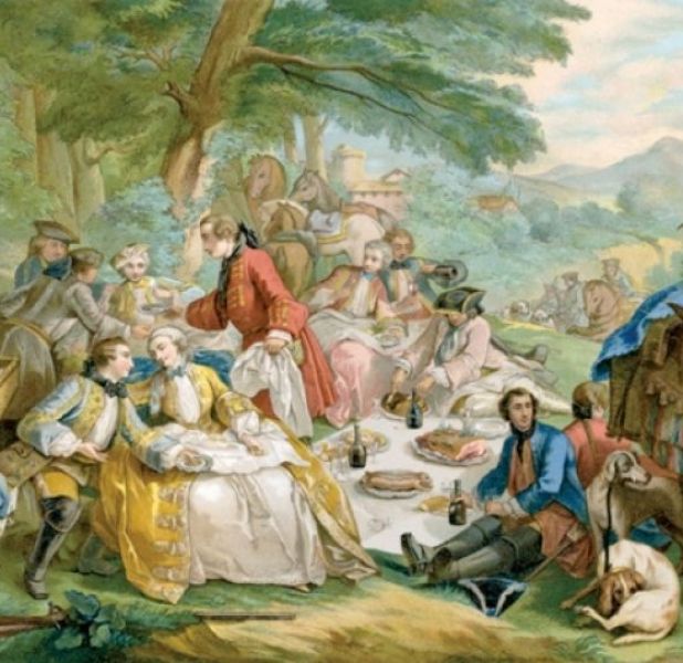 Wybierasz się na piknik? Poznaj jego historię od 35 dań do kanapek i dowiedz się skąd się wziął zwyczaj piknikowania Piknik na kocu