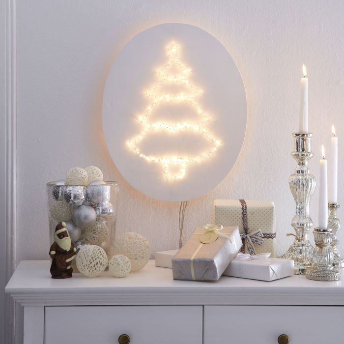 Świąteczna lampka z choinką Świąteczna lampka z choinką