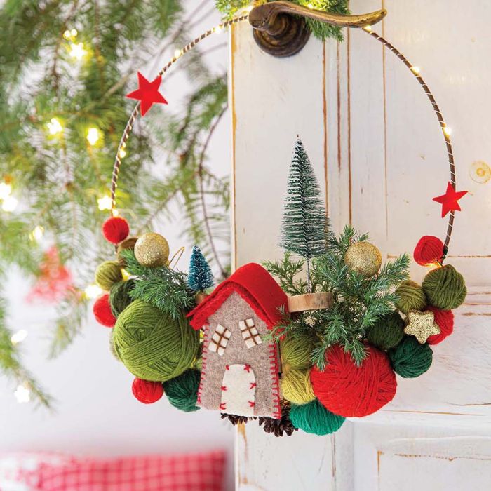 dekoracje choinkowe diy